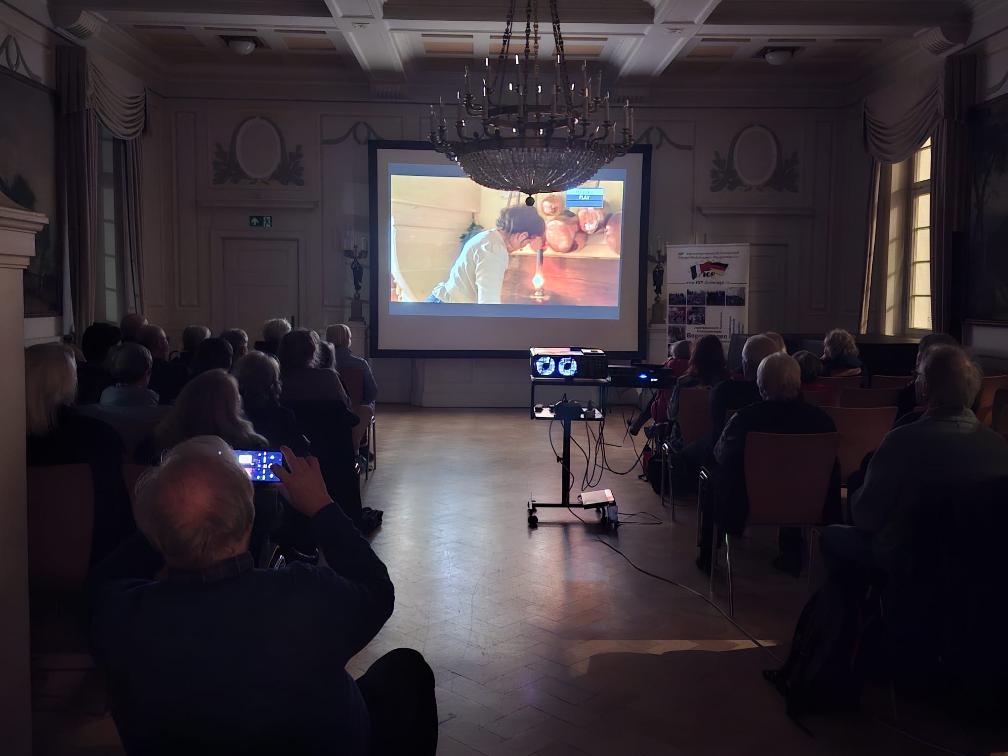 Soirée cinéma français au château de Neckarhausen